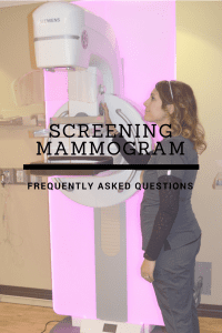 Screening Mammogram FAQs