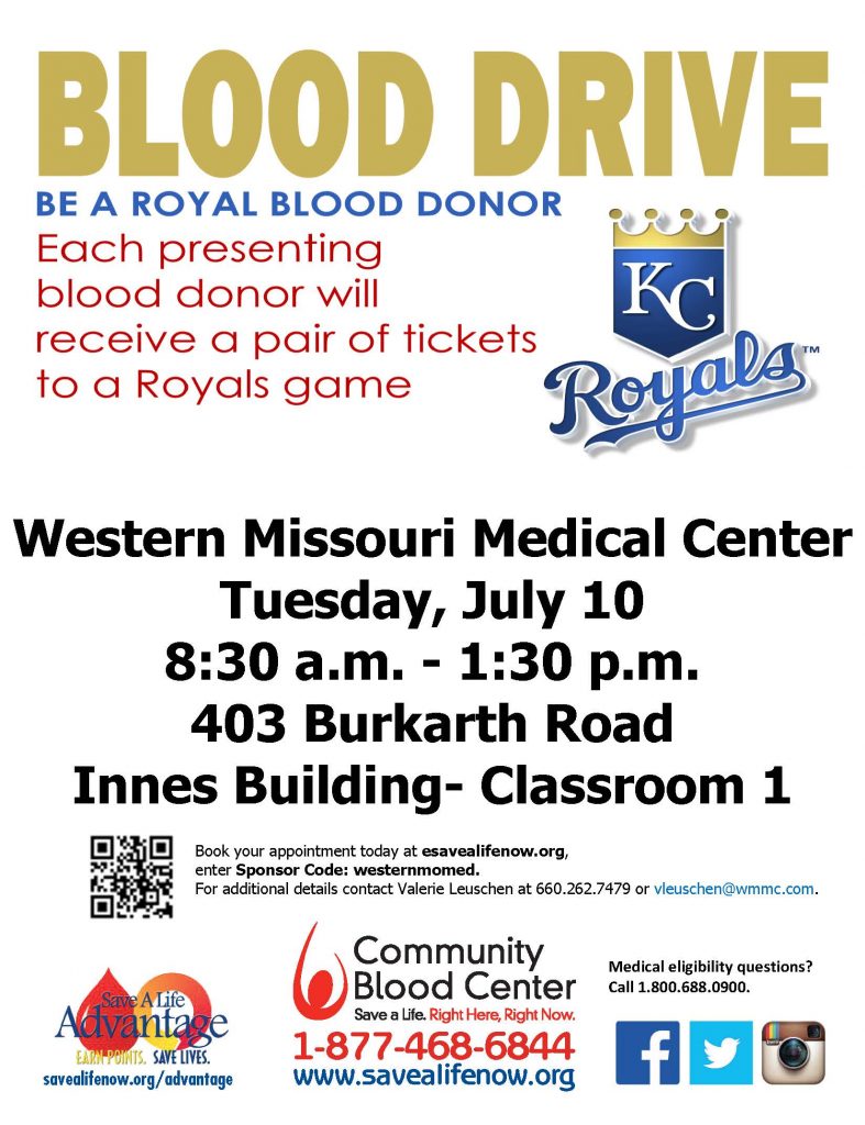 Blood Drive at WMMC: Donate Blood Save a Life