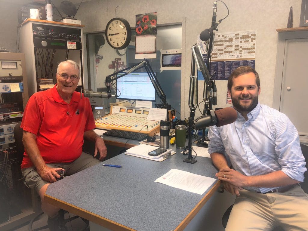 WMMC's Dr. Drew Glover and Woody on KOKO, discussing the value of EKG Screenings WMMC's Dr. Drew Glover and Woody on KOKO, discussing the value of EKG Screenings