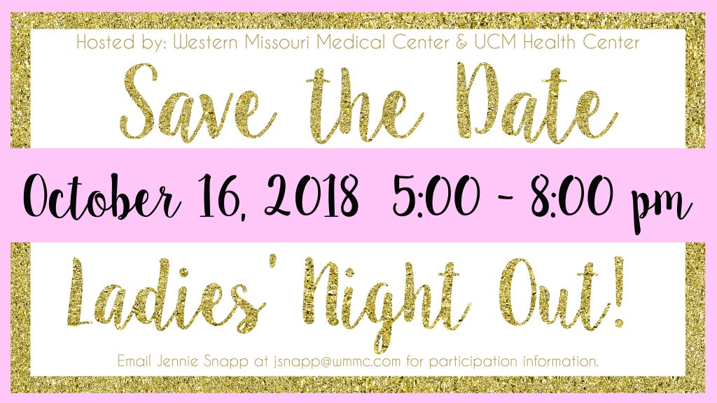 Save the Date, Ladies' Night Out