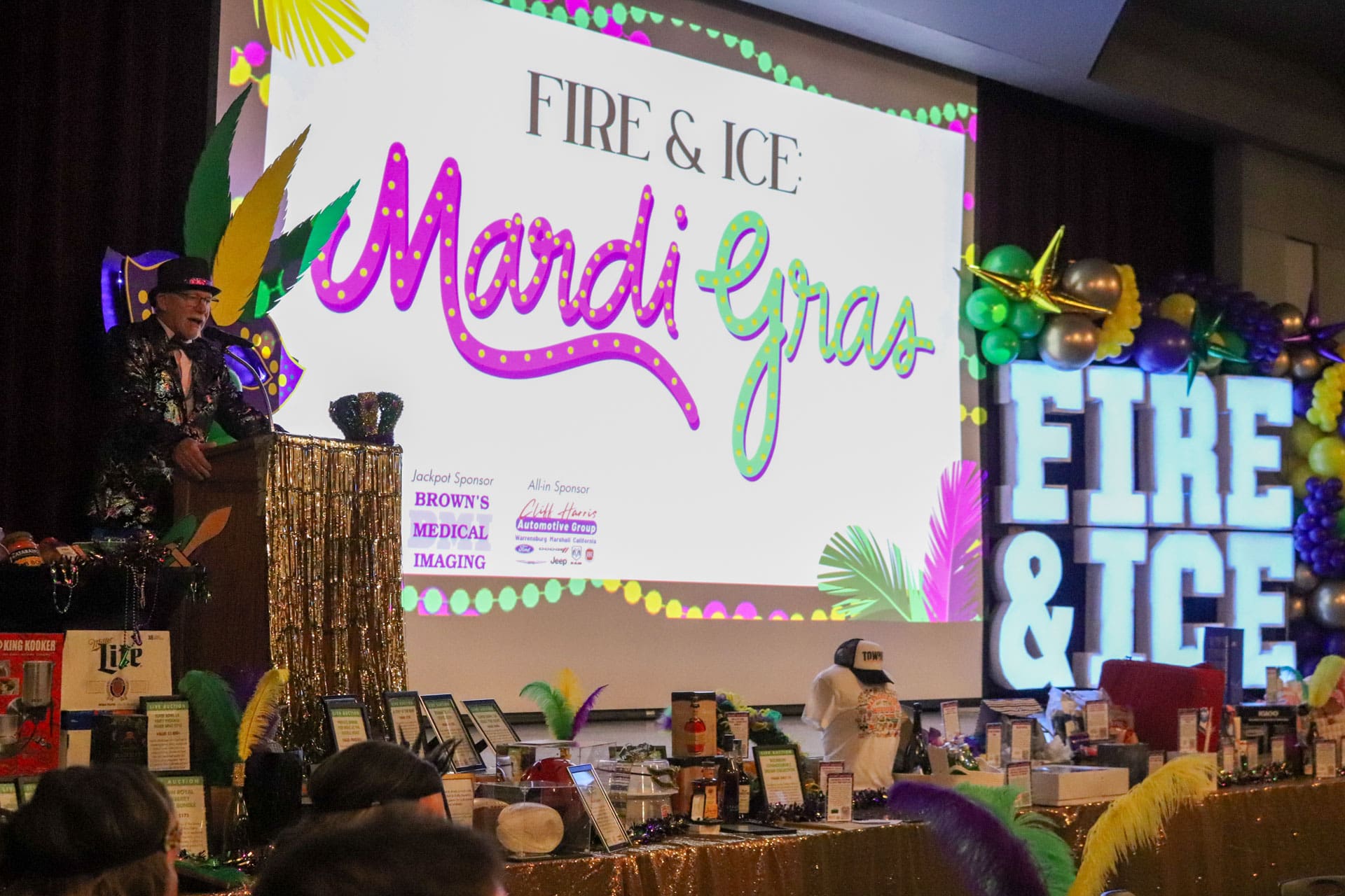 Fire & Ice: Mardi Gras Presentation